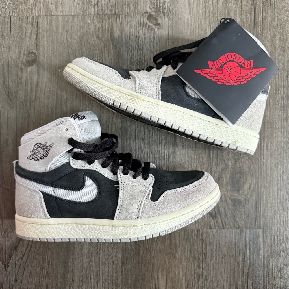 Nike Air Jordan AJ1 Zoom CMFT 2 in Light Iron Ore